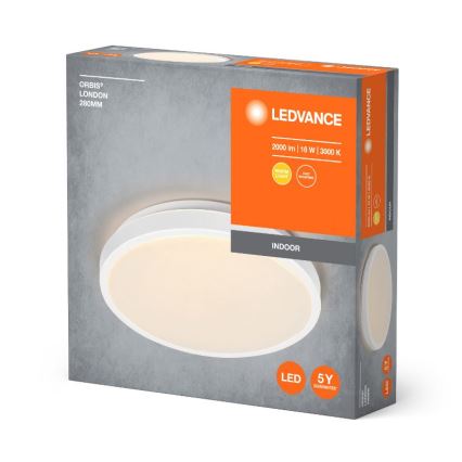 Ledvance - LED Stropné svietidlo ORBIS LONDON LED/16W/230V biela