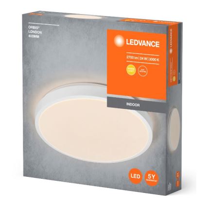 Ledvance - LED Stropné svietidlo ORBIS LONDON LED/24W/230V biela