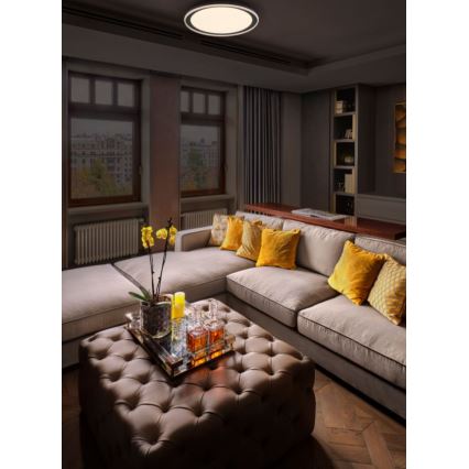 Ledvance - LED Stropné svietidlo ORBIS PEDERSON LED/24W/230V pr. 45 cm čierna