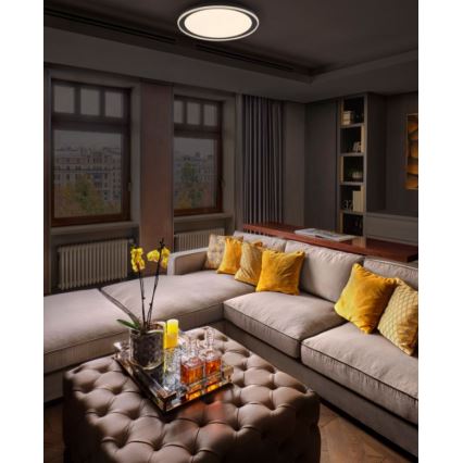 Ledvance - LED Stropné svietidlo ORBIS PEDERSON LED/36W/230V pr. 55 cm čierna