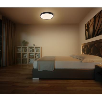 Ledvance - LED Stropné svietidlo ORBIS SLIM LED/36W/230V čierna