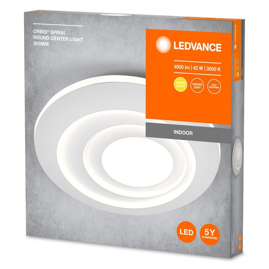 Ledvance - LED Stropné svietidlo ORBIS SPIRAL LED/42W/230V