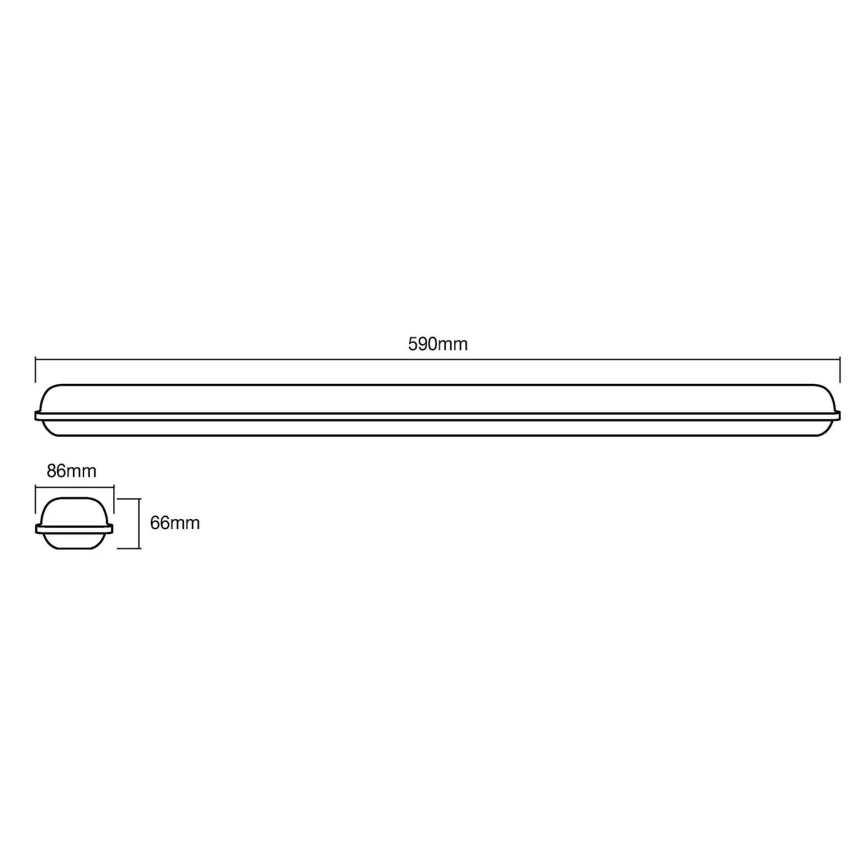 Ledvance - LED Technické svietidlo SUBMARINE LED/18W/230V IP65