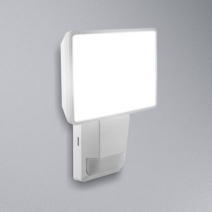 Ledvance - LED Vonkajší nástenný reflektor so senzorom FLOOD LED/15W/230V IP55