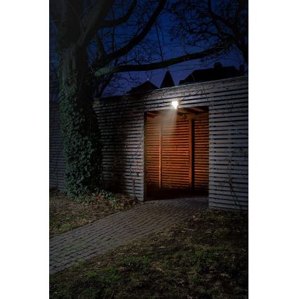 Ledvance - LED Vonkajší nástenný reflektor so senzorom FLOOD LED/15W/230V IP55