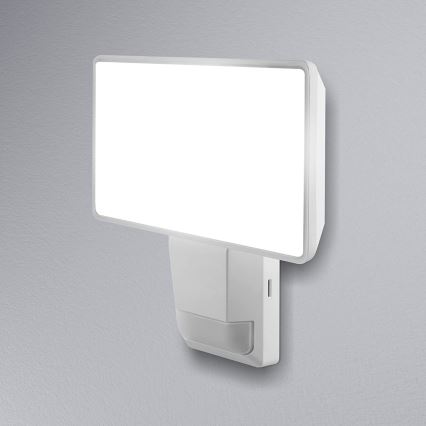 Ledvance - LED Vonkajší nástenný reflektor so senzorom FLOOD LED/27W/230V IP55