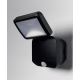 Ledvance - LED Vonkajší nástenný reflektor so senzorom SPOTLIGHT LED/4W/6V IP54