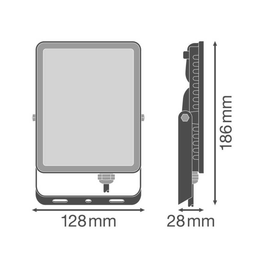 Ledvance - LED Vonkajší nástenný reflektor FLOODLIGHT ESSENTIAL LED/30W/230V 4000K IP65