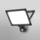 Ledvance - LED Vonkajší nástenný reflektor so senzorom FLOODLIGHT ESSENTIAL LED/150W/230V IP65