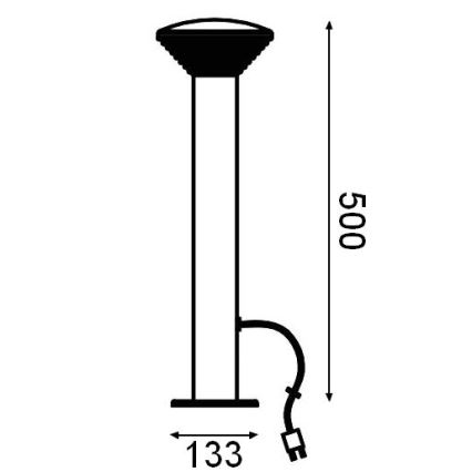 Ledvance - LED Vonkajšia lampa ENDURA HYBRID OLONA LED/2W/12V IP44