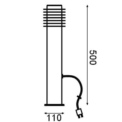 Ledvance - LED Vonkajšia lampa ENDURA HYBRID RONDO LED/4W/12V IP44