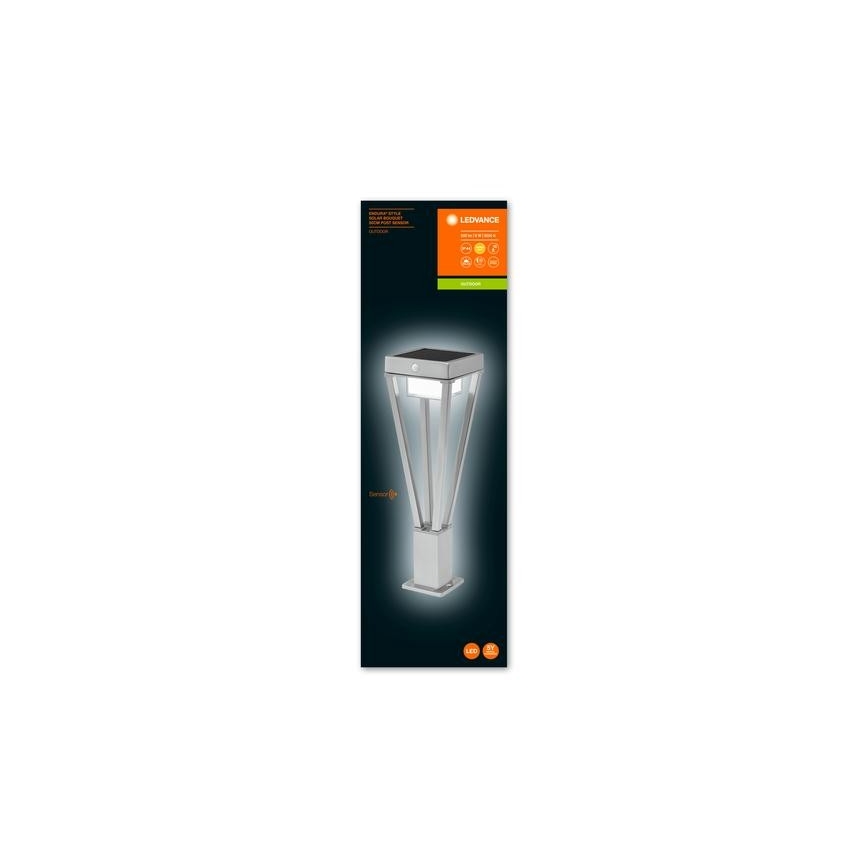 Ledvance - LED Vonkajšia solárna lampa so senzorom BOUQUET LED/6W/3,7V 2200 mAh IP44