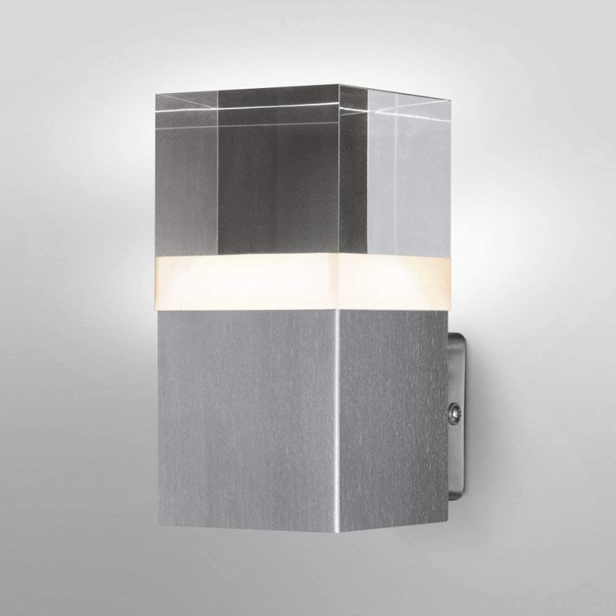 Ledvance - LED Vonkajšie nástenné svietidlo CRYSTAL 1xLED/4,5W/230V IP44
