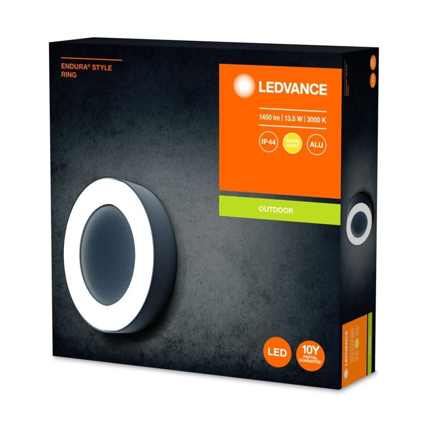 Ledvance - LED Vonkajšie nástenné svietidlo ENDURA LED/13W/230V IP44