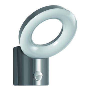 Ledvance - LED Vonkajšie nástenné svietidlo so senzorom LOOP 1xLED/12W/230V IP44