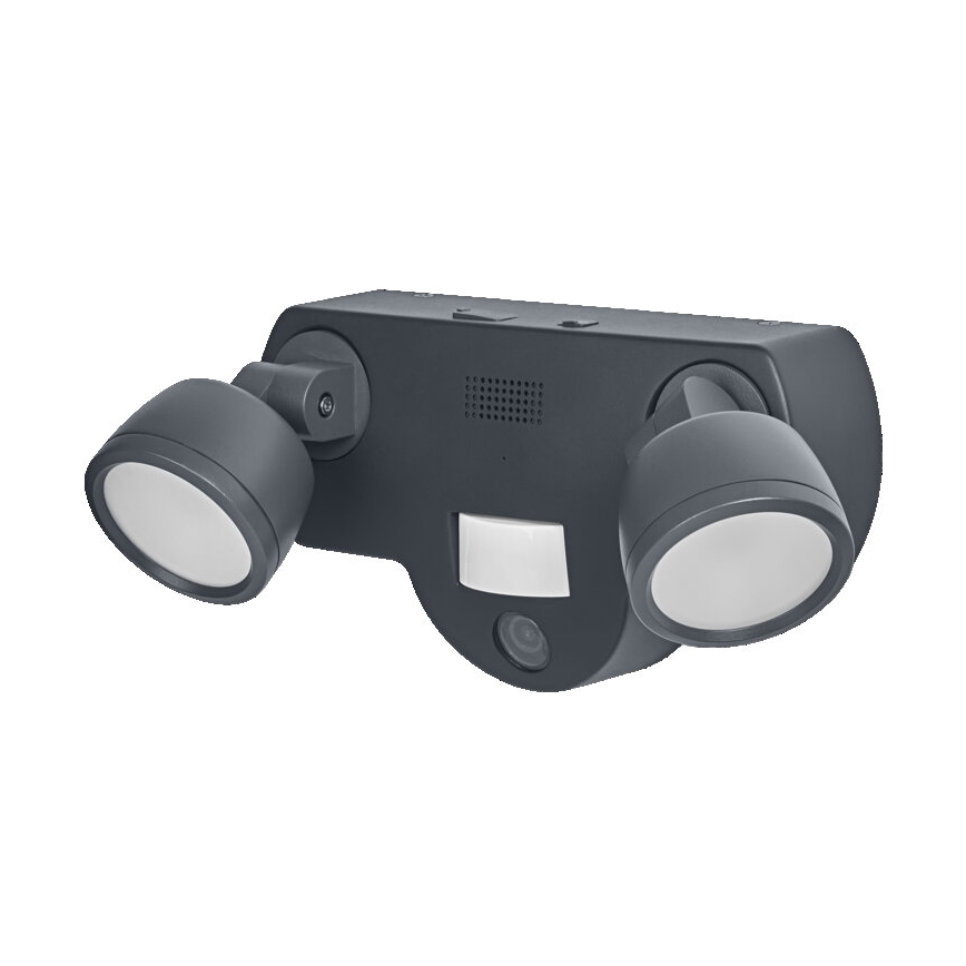 Ledvance - LED Stmievateľné vonkajšie svietidlo so senzorom a kamerou SMART+ 2xLED/8W/230V IP44 Wi-Fi
