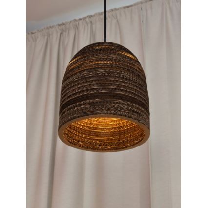 Ledvance - Luster na lanku DECOR CARDBOARD 1xE27/15W/230V pr. 25 cm