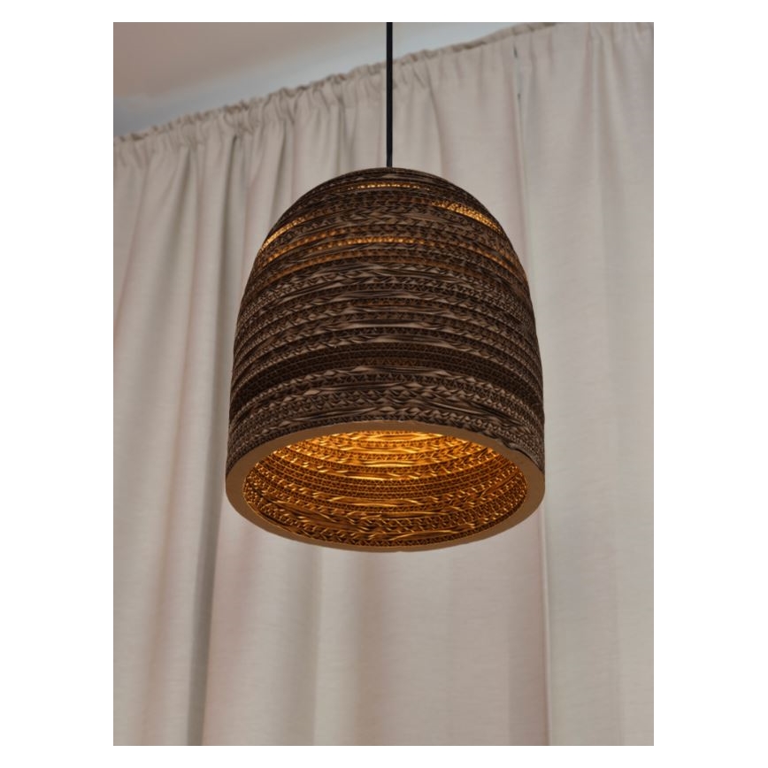 Ledvance - Luster na lanku DECOR CARDBOARD 1xE27/15W/230V pr. 25 cm