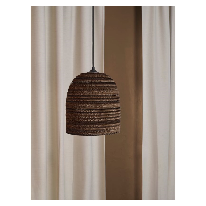 Ledvance - Luster na lanku DECOR CARDBOARD 1xE27/15W/230V pr. 25 cm