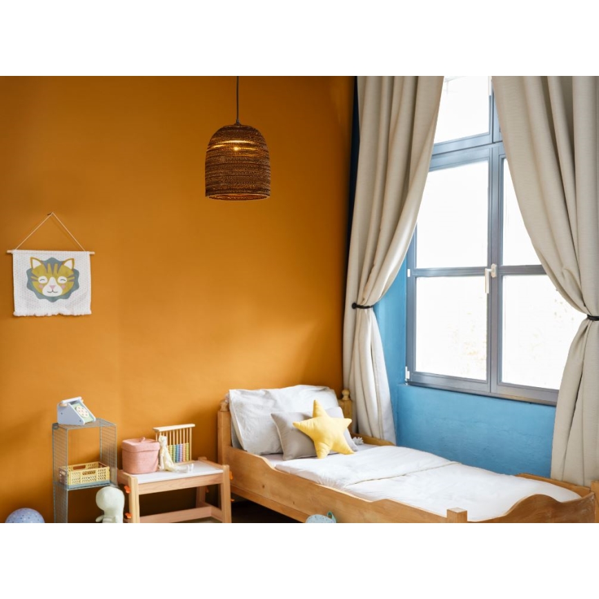 Ledvance - Luster na lanku DECOR CARDBOARD 1xE27/15W/230V pr. 25 cm