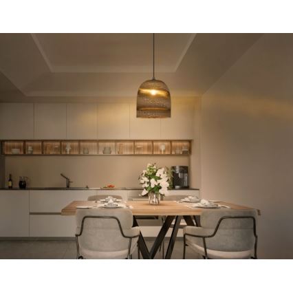 Ledvance - Luster na lanku DECOR CARDBOARD 1xE27/15W/230V pr. 25 cm