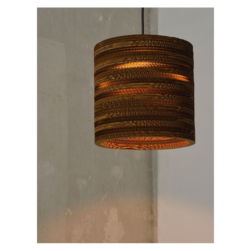Ledvance - Luster na lanku DECOR CARDBOARD 1xE27/15W/230V pr. 25 cm