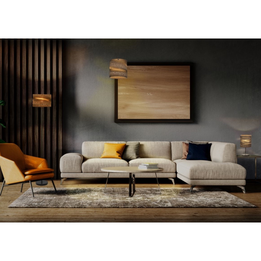 Ledvance - Luster na lanku DECOR CARDBOARD 1xE27/15W/230V pr. 25 cm