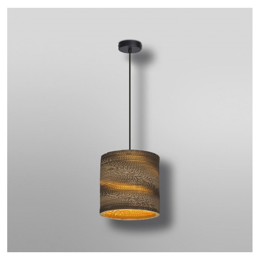 Ledvance - Luster na lanku DECOR CARDBOARD 1xE27/15W/230V pr. 25 cm