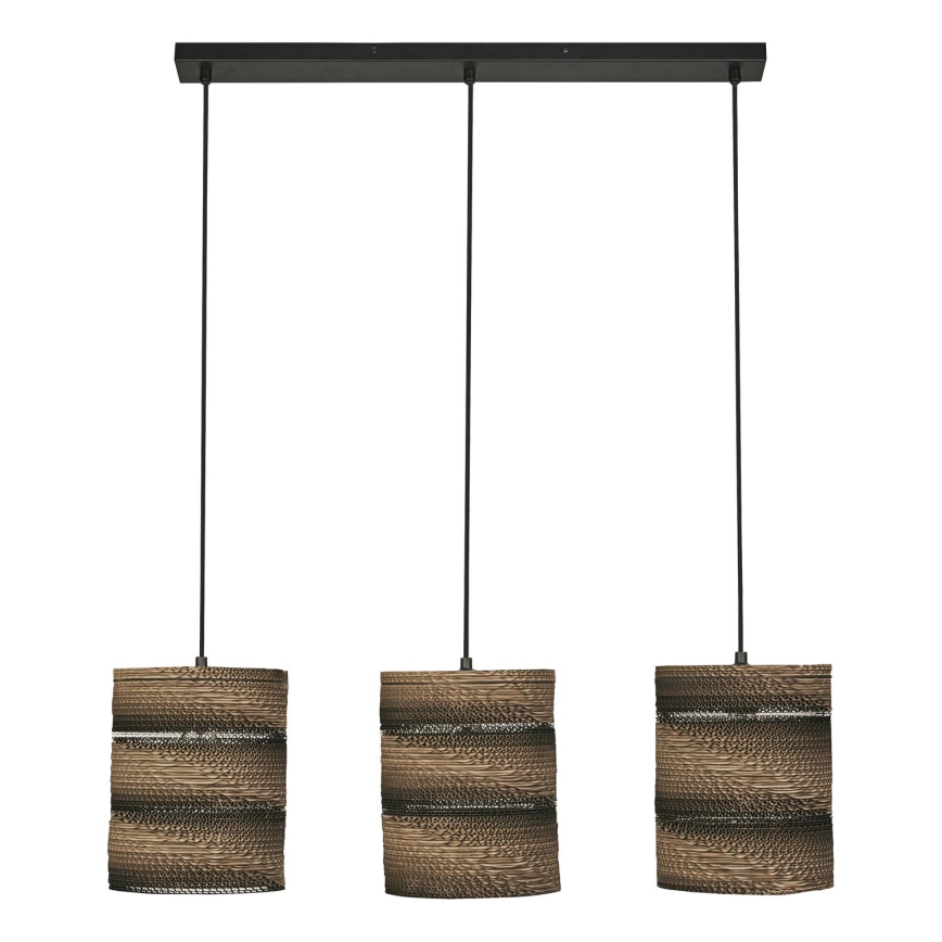 Ledvance - Luster na lanku DECOR CARDBOARD 3xE27/15W/230V