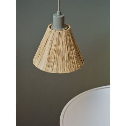 Ledvance - Luster na lanku DECOR RAFFIA 1xE27/15W/230V rafia