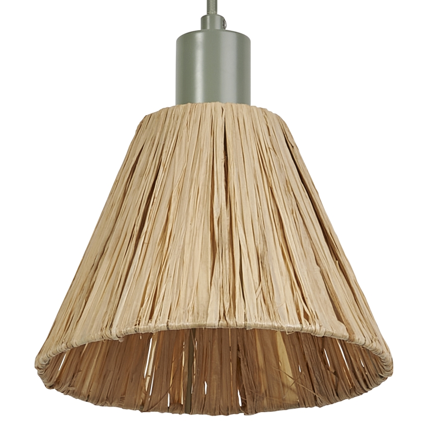 Ledvance - Luster na lanku DECOR RAFFIA 1xE27/15W/230V rafia