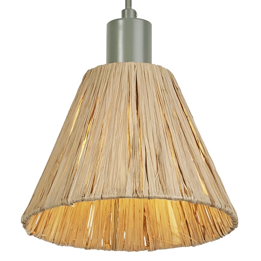Ledvance - Luster na lanku DECOR RAFFIA 1xE27/15W/230V rafia