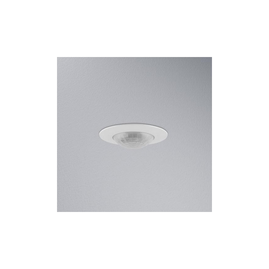 Ledvance - Podhľadový infračervený senzor pohybu FLUSH 230V biela