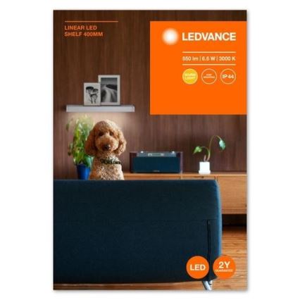 Ledvance - Polica s LED osvetlením LINEAR LED/6,5W/230V 40 cm IP44