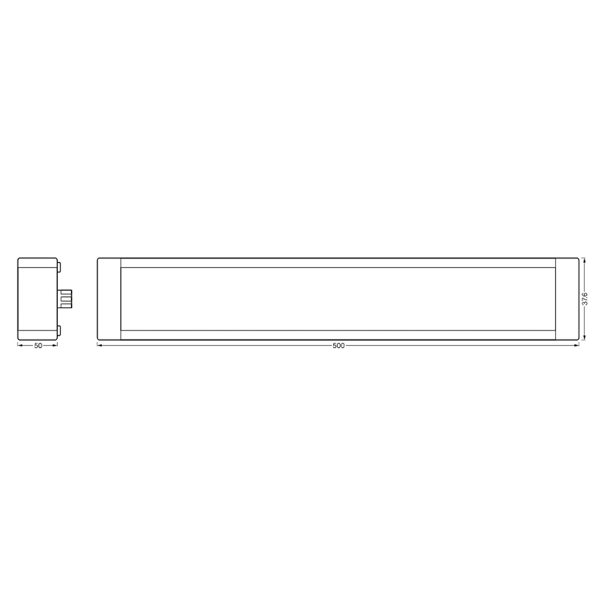 Ledvance - Rozširovacia sada LED stmievateľné podlinkové svietidlo SMART+ UNDERCABINET LED/8W/24V 2700-6500K Wi-Fi