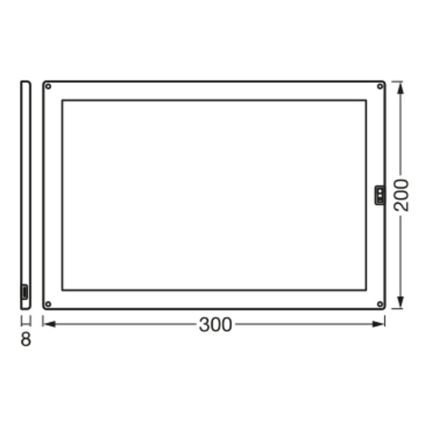 Ledvance - Rozširovacia sada LED stmievateľného osvetlenia nábytku SMART+ UNDERCABINET LED/6,8W/24/230V 2700-6500K Wi-Fi