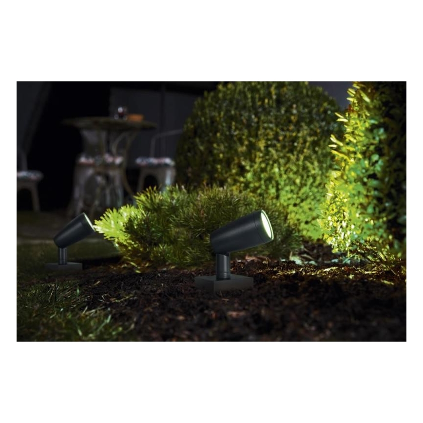 Ledvance - SADA 3x LED RGBW Vonkajšia lampa SMART+ SPOT 3xLED/4,5W/230V IP65 Wi-Fi