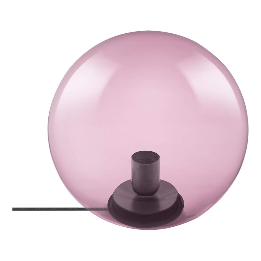 Ledvance - Stolná lampa BUBBLE 1xE27/40W/230V ružová
