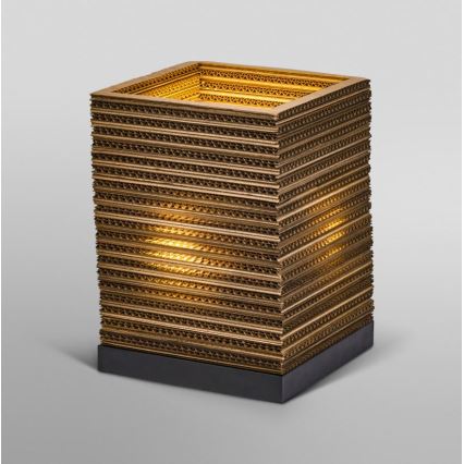 Ledvance - Stolná lampa DECOR CARDBOARD 1xE27/15W/230V 20x20 cm