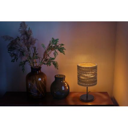 Ledvance - Stolná lampa DECOR CARDBOARD 1xE27/15W/230V pr. 20 cm