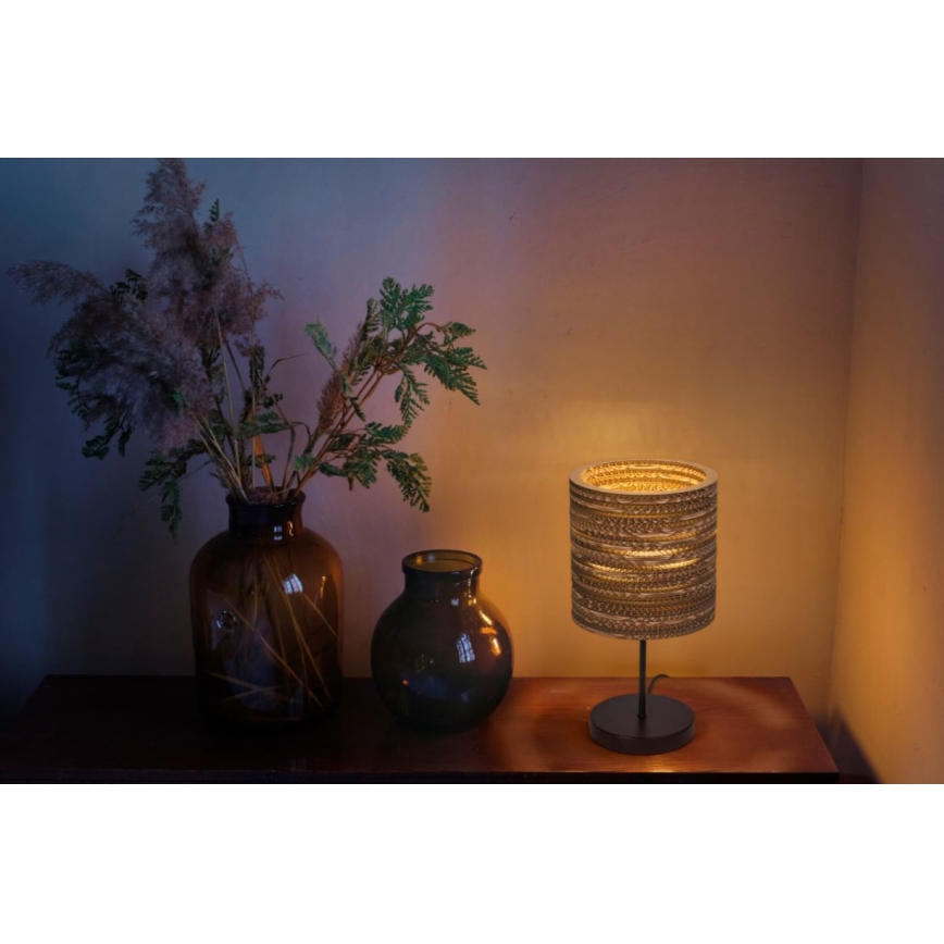 Ledvance - Stolná lampa DECOR CARDBOARD 1xE27/15W/230V pr. 20 cm