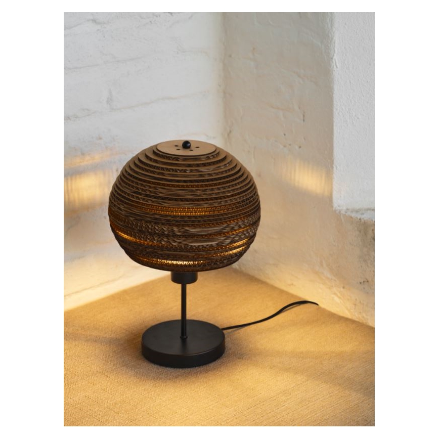 Ledvance - Stolná lampa DECOR CARDBOARD 1xE27/15W/230V pr. 26 cm