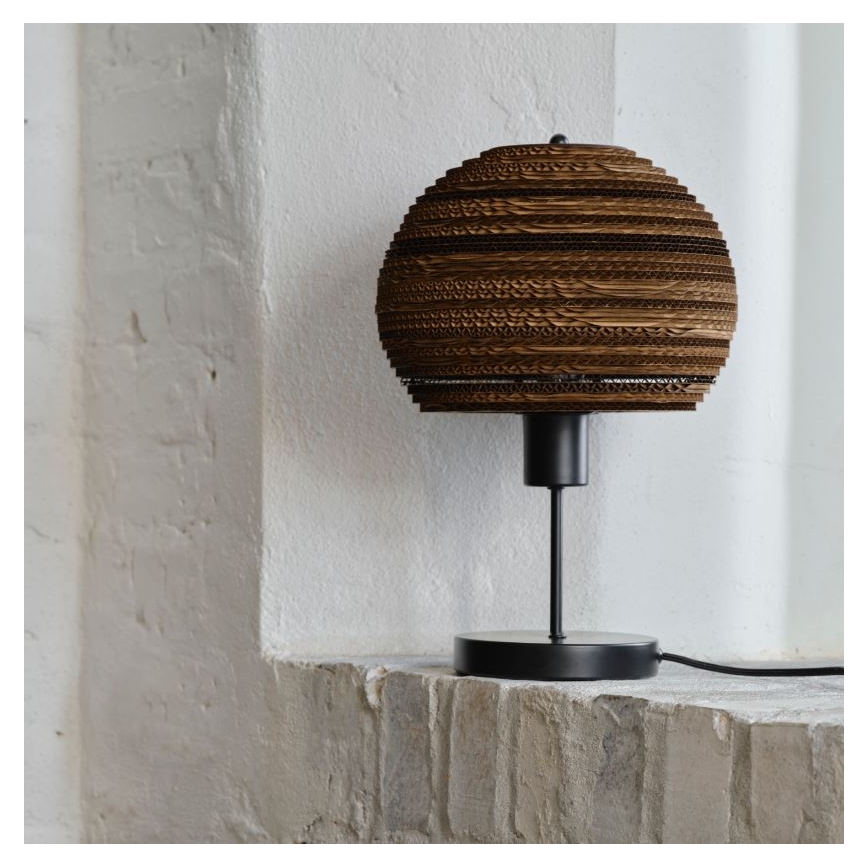 Ledvance - Stolná lampa DECOR CARDBOARD 1xE27/15W/230V pr. 26 cm