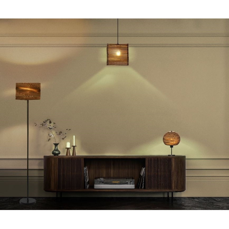 Ledvance - Stolná lampa DECOR CARDBOARD 1xE27/15W/230V pr. 26 cm