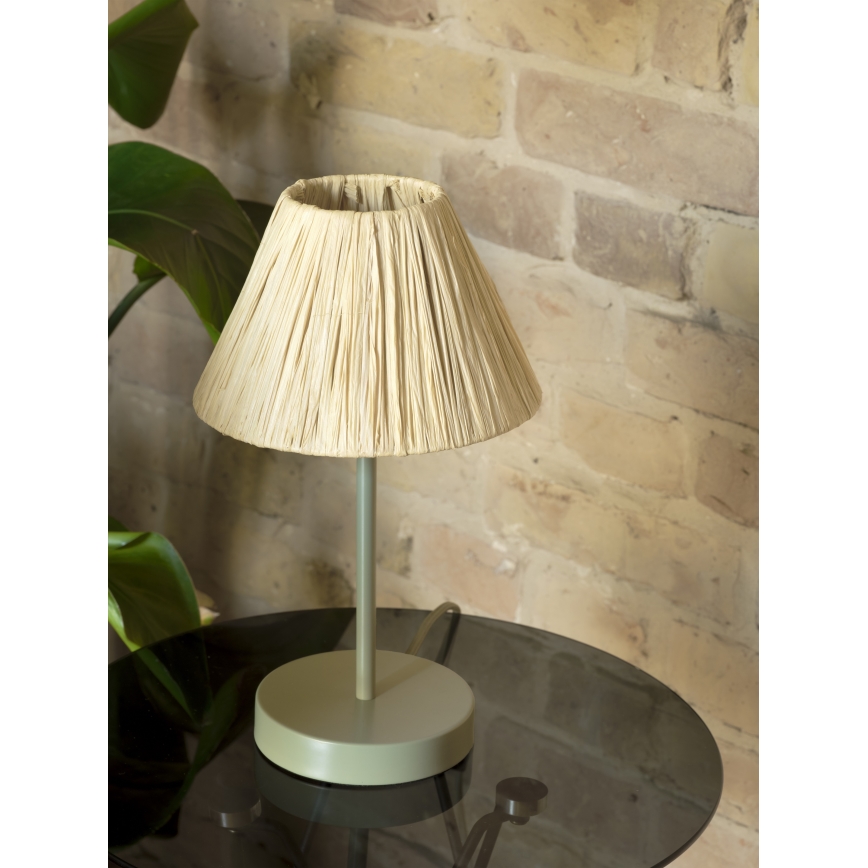 Ledvance - Stolná lampa DECOR RAFFIA 1xE27/15W/230V rafia