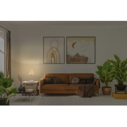 Ledvance - Stolná lampa DECOR RAFFIA 1xE27/15W/230V rafia