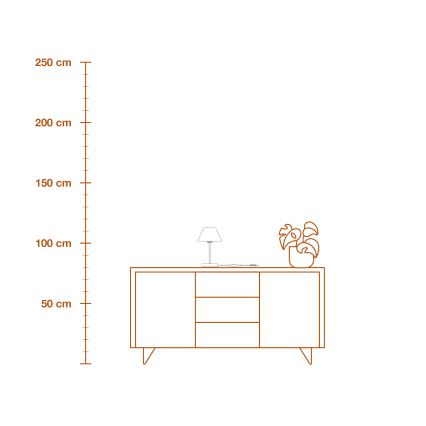 Ledvance - Stolná lampa DECOR RAFFIA 1xE27/15W/230V rafia