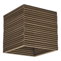 Ledvance - Stropné svietidlo DECOR CARDBOARD 1xE27/15W/230V 25x25 cm