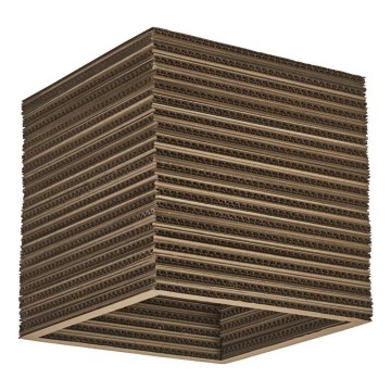 Ledvance - Stropné svietidlo DECOR CARDBOARD 1xE27/15W/230V 25x25 cm