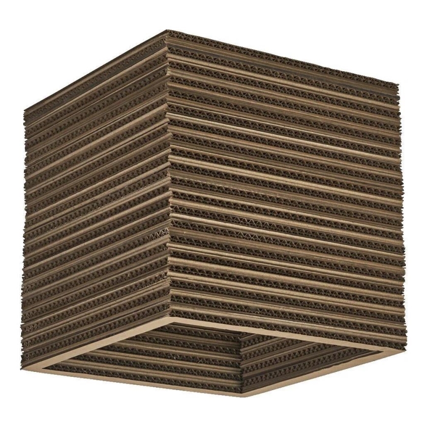 Ledvance - Stropné svietidlo DECOR CARDBOARD 1xE27/15W/230V 25x25 cm